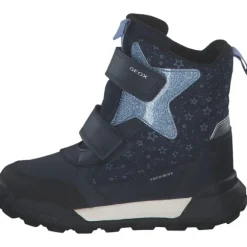 Geox J46M7C-0MNBC/CF44Y, Winterstiefel, Kinder, NAVY/LT AVIO
