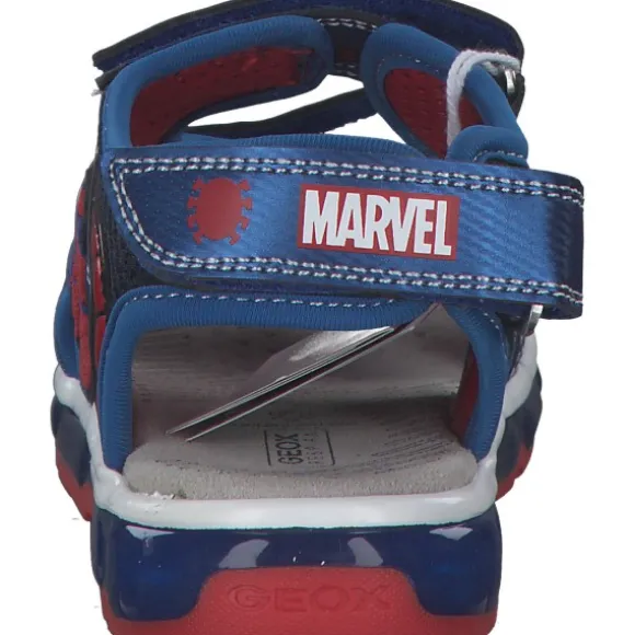 Geox J350QA, Sandalen (Kinder), Kinder, ROYAL/LIME