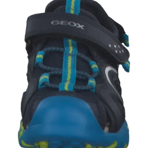 Geox J250RB, Sandalen (Kinder), Kinder, NAVY/LIME
