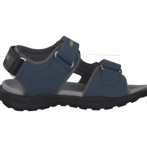 Geox J155XB, Sandalen (Kinder), Kinder, AVIO/DK YELLOW