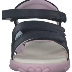 Geox J258ZA, Sandalen (Kinder), Kinder, Blau/Pink