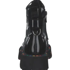 2 Go Shoes 8983501-902, Stiefeletten, Damen, schwarz (lack)