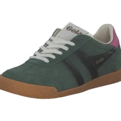 Gola Elan CLB538, Schnürschuhe, Damen, evergreen/black/fuchsia