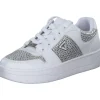 Guess FLFNRS-ELE12 NARESA2, Schnürschuhe, Damen, Weiß (White)