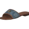 Guess FLJTA2, Pantoletten, Damen, blue