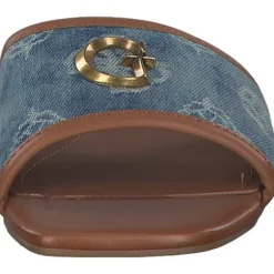 Guess FLJTA2, Pantoletten, Damen, blue