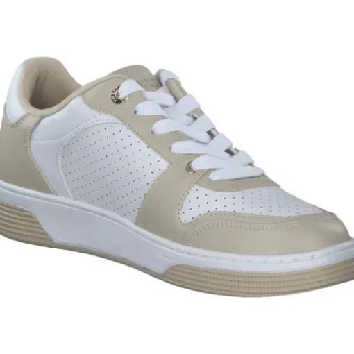 Guess FLTDAI-ELE12, Schnürschuhe, Damen, beige / white