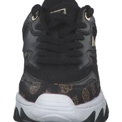 Guess FLTNOW-FAL12, Schnürschuhe, Damen, Schwarz