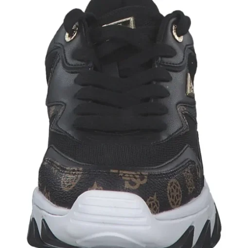 Guess FLTNOW-FAL12, Schnürschuhe, Damen, Schwarz
