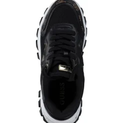 Guess FLTNOW-FAL12, Schnürschuhe, Damen, Schwarz