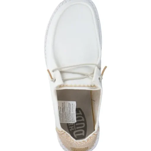 Hey Dude 40059, Schnürschuhe, Damen, white sand