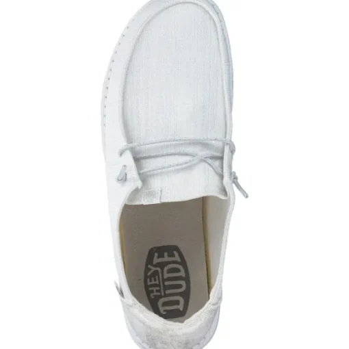 Hey Dude 40079, Schnürschuhe, Damen, weiss