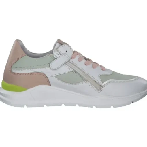 HIP Schuhe 1355, Schnürschuhe, Damen, white combi