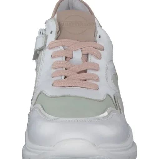 HIP Schuhe 1355, Schnürschuhe, Damen, white combi