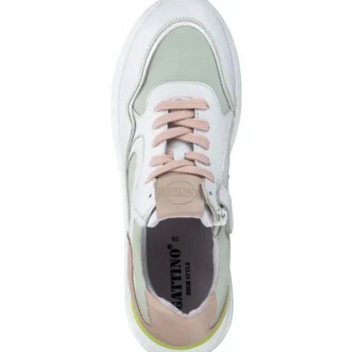 HIP Schuhe 1355, Schnürschuhe, Damen, white combi