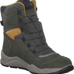 IMAC 681689-00930/038, Winterstiefel, Kinder, waldgrün/ockergelb