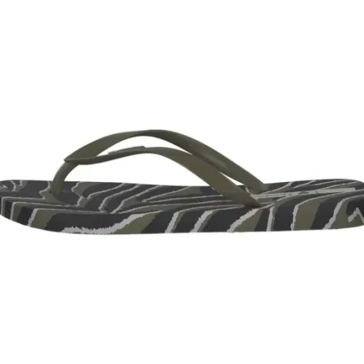 Ipanema Animale Print Fem 83162, Zehentrenner, Damen, Grün (green black)