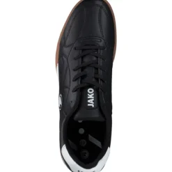 JAKO 310019, Sportschuhe, Herren, jet black-white