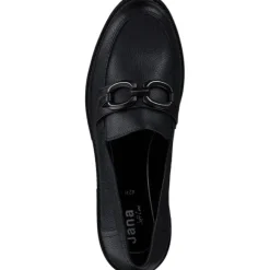 Jana Shoes 24763, Mokassins, Damen, Schwarz