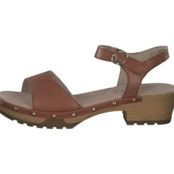 Jana Shoes 88205, Plateau-Sandaletten, Damen, cognac
