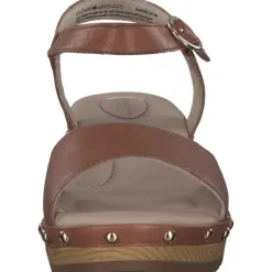 Jana Shoes 88205, Plateau-Sandaletten, Damen, cognac