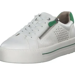 Jana Shoes 23764, Schnürschuhe, Damen, Weiß