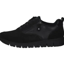 Jana Shoes 83705, Schnürschuhe, Damen, Schwarz
