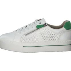 Jana Shoes 23764, Schnürschuhe, Damen, Weiß