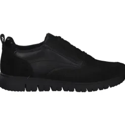 Jana Shoes 83705, Schnürschuhe, Damen, Schwarz