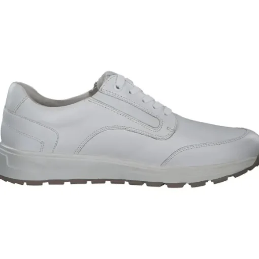 Jana Shoes 83711, Schnürschuhe, Damen, white