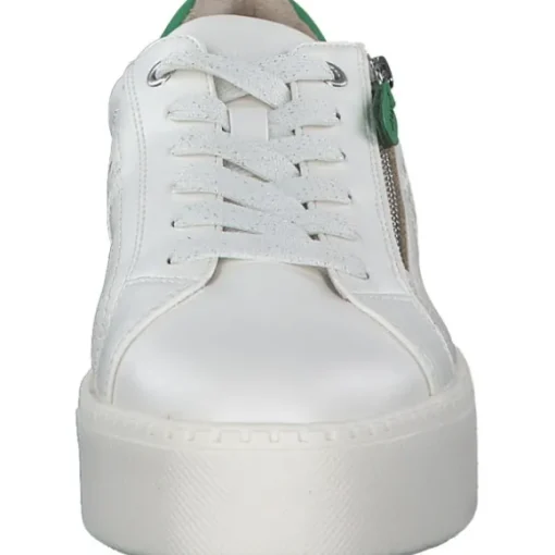 Jana Shoes 23764, Schnürschuhe, Damen, Weiß