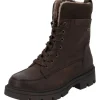 Jana Shoes 26276, Schnürstiefel, Damen, braun