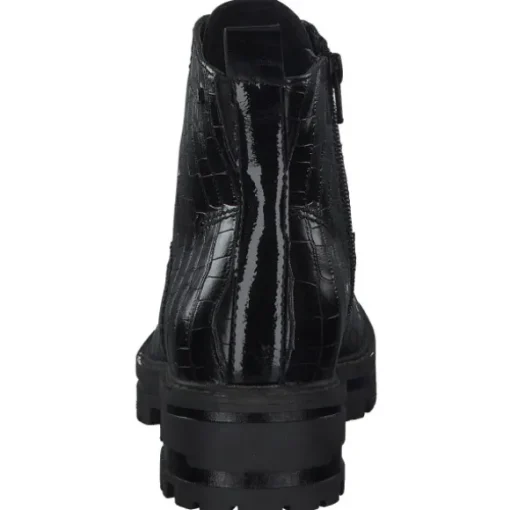 Jana Shoes 26209, Schnürstiefel, Damen, Schwarz