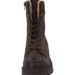 Jana Shoes 26276, Schnürstiefel, Damen, braun
