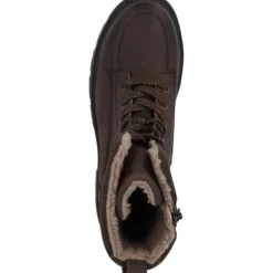 Jana Shoes 26276, Schnürstiefel, Damen, braun