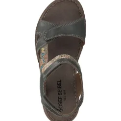 Josef Seibel 76803383/607 BRENDA 03, Keilsandaletten, Damen, SCHILF-MULTI