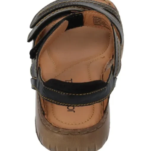 Josef Seibel 7676288, Keilsandaletten, Damen, Schwarz