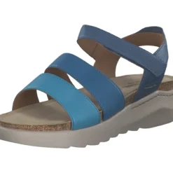 Josef Seibel Celine 06 73406, Keilsandaletten, Damen, BLAU-MULTI