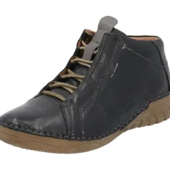 Josef Seibel Felicia 05 89205, Schnürstiefel, Damen, schwarz-kombi