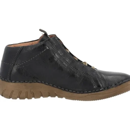 Josef Seibel Felicia 05 89205, Schnürstiefel, Damen, schwarz-kombi