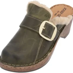 Josef Seibel Lily 10 77610, Clogs, Damen, Oliv