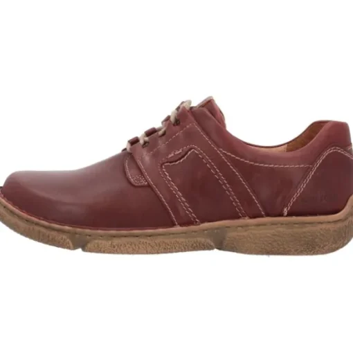 Josef Seibel Neele 44 85144, Schnürschuhe, Damen, Rot (Rubin-Kombi)