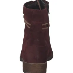 Josef Seibel Sienna 70 99670, Schnürstiefeletten, Damen, Dunkelrot