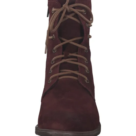 Josef Seibel Sienna 70 99670, Schnürstiefeletten, Damen, Dunkelrot