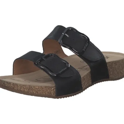 Josef Seibel Tonga 64 78564, Plateau-Pantoletten, Damen, schwarz