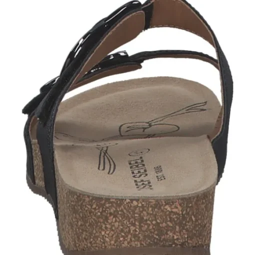 Josef Seibel Tonga 64 78564, Plateau-Pantoletten, Damen, schwarz