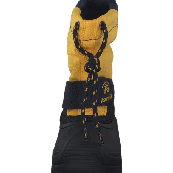 Kamik Snowfox 3WP NF8403/NF4403 M, Winterstiefel, Kinder, navy/citrus-marine