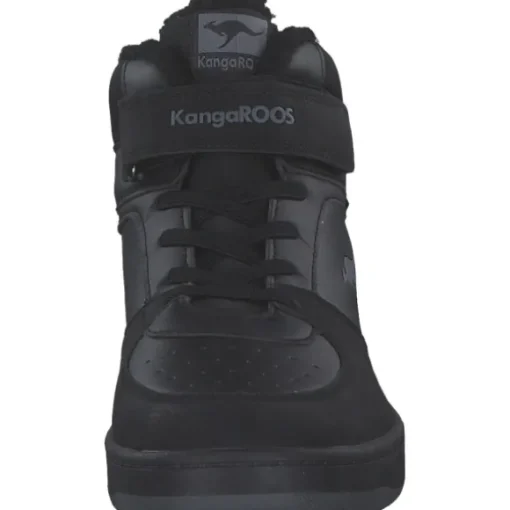 KangaROOS 10179-5003 K-CP Bound Mid EV, Winterstiefel, Kinder, jet black/steel grey