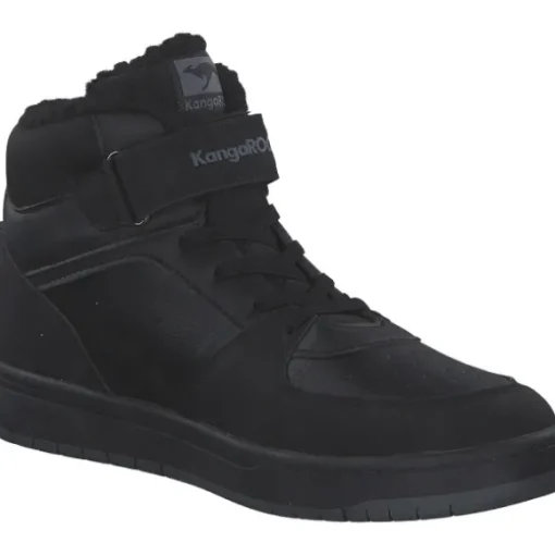 KangaROOS 10179-5003 K-CP Bound Mid EV, Winterstiefel, Kinder, jet black/steel grey