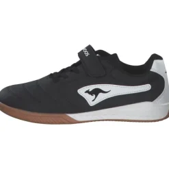 KangaROOS 10076-5012 K5-Drib EV jet, Sportliche Slipper, Kinder, jet black/white